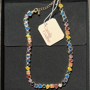 Camila Coelho Vibrant Gemstone Necklace